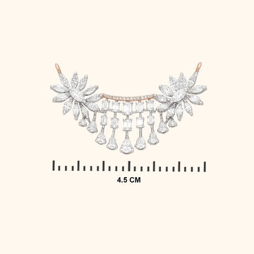 Luminous Love Knot Diamond mangalsutra 18KT